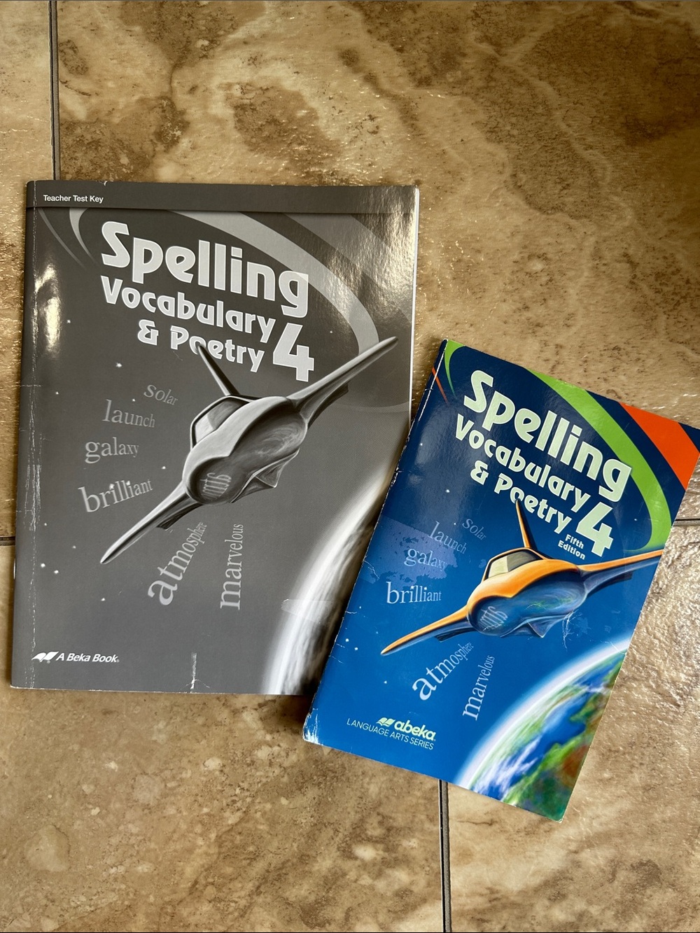 Abeka Grade 4 Spelling, Vocabulary & Poetry Set - 5th Edition